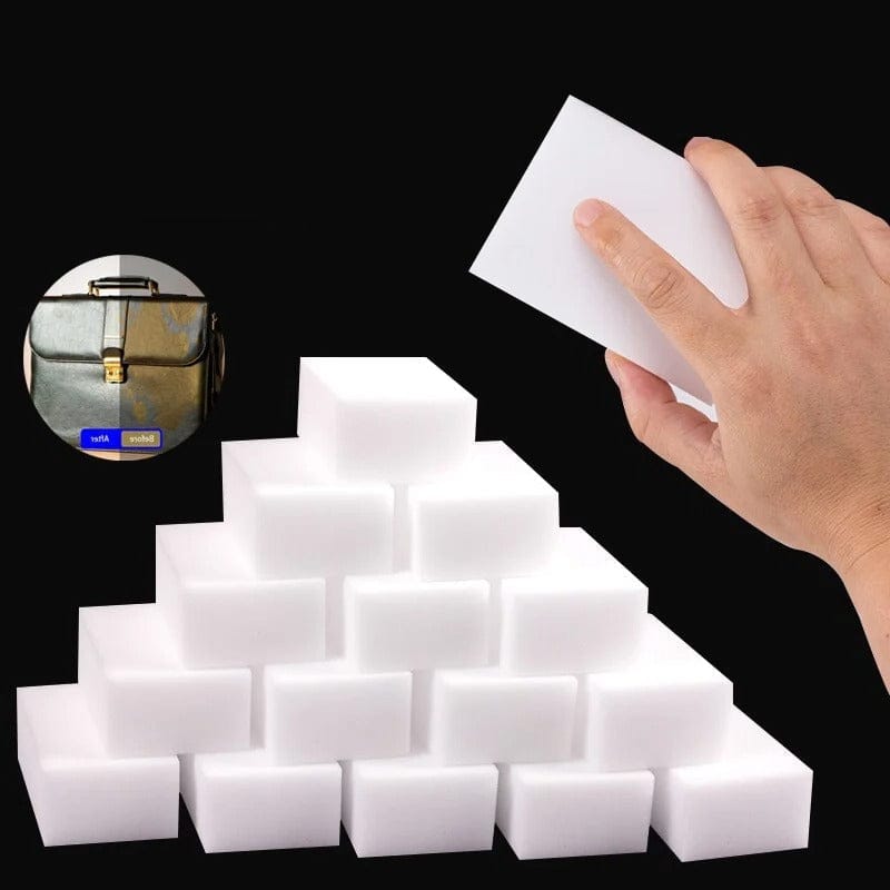 100 Pcs Melamine Magic Eraser Sponges