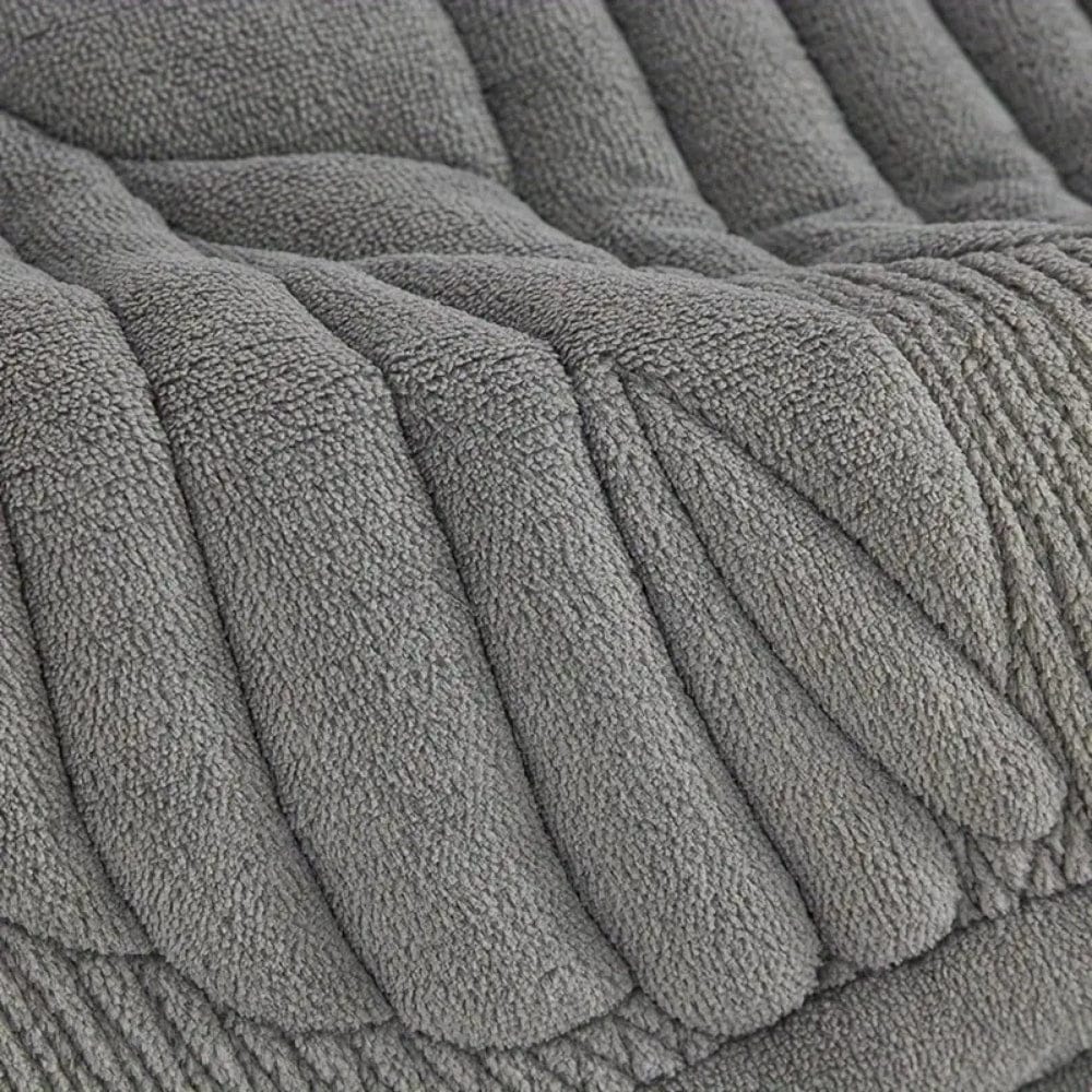 LeafHaven | Verdant Leaf Pattern Recliner Cover