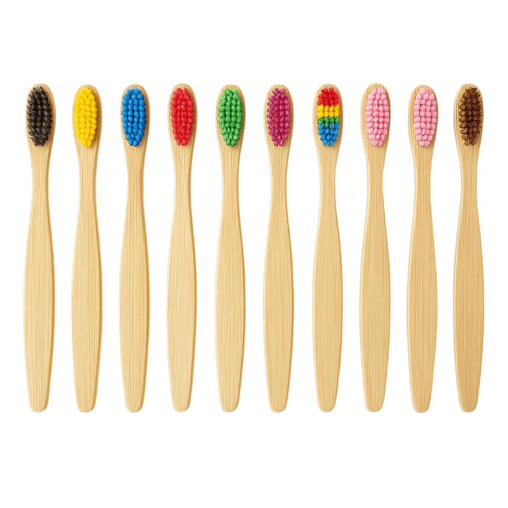 BambiniBrush Eco Kids Toothbrush set Gentle & Microplastic-Free