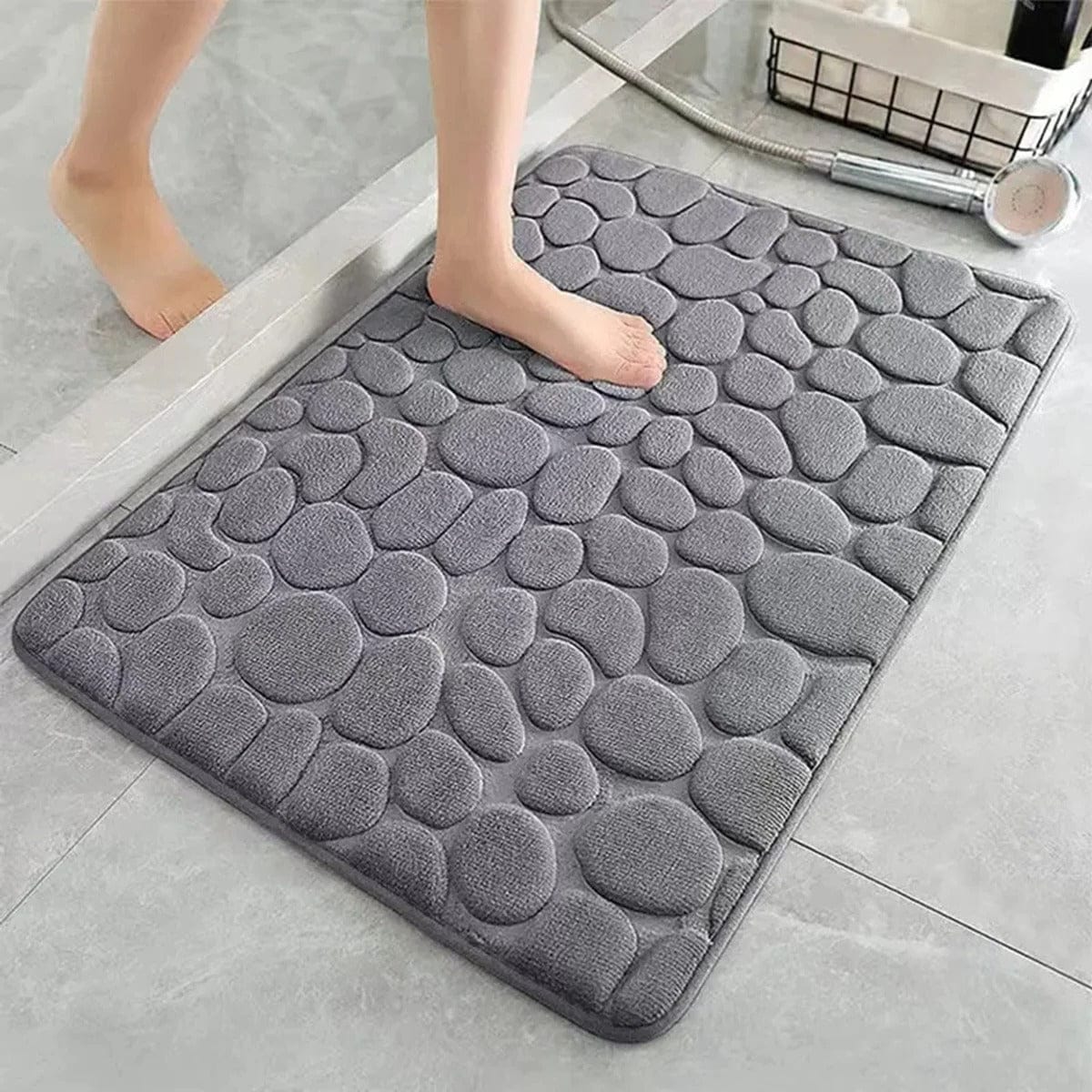 CobbleSoft 3D Bathroom Mat 40x60cm
