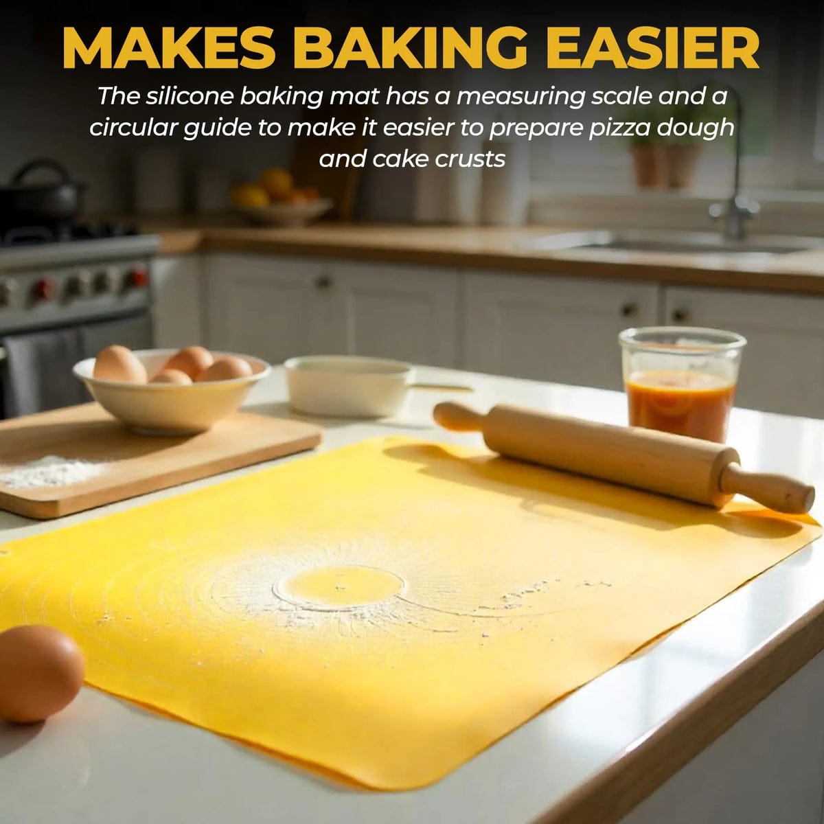 Extra Large Kitchen Silicone Pad