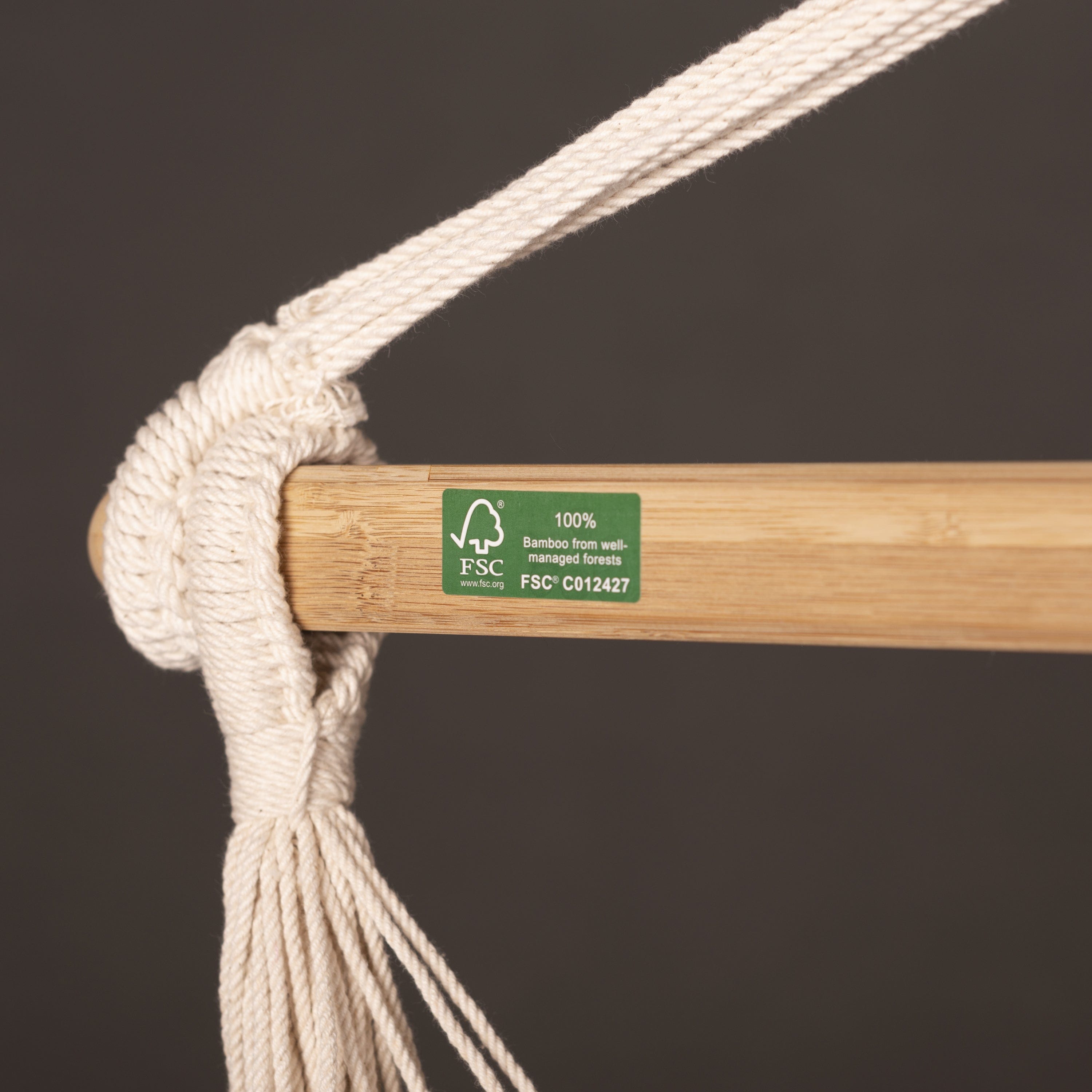 Cuba White - Organic Cotton Comfort Hammock Chair