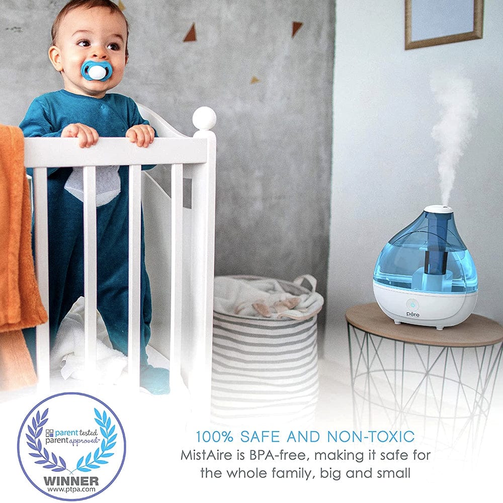 Air Humidifier - Quiet Ultrasonic Mist Humidifier For Bedroom - WarehousesChoice