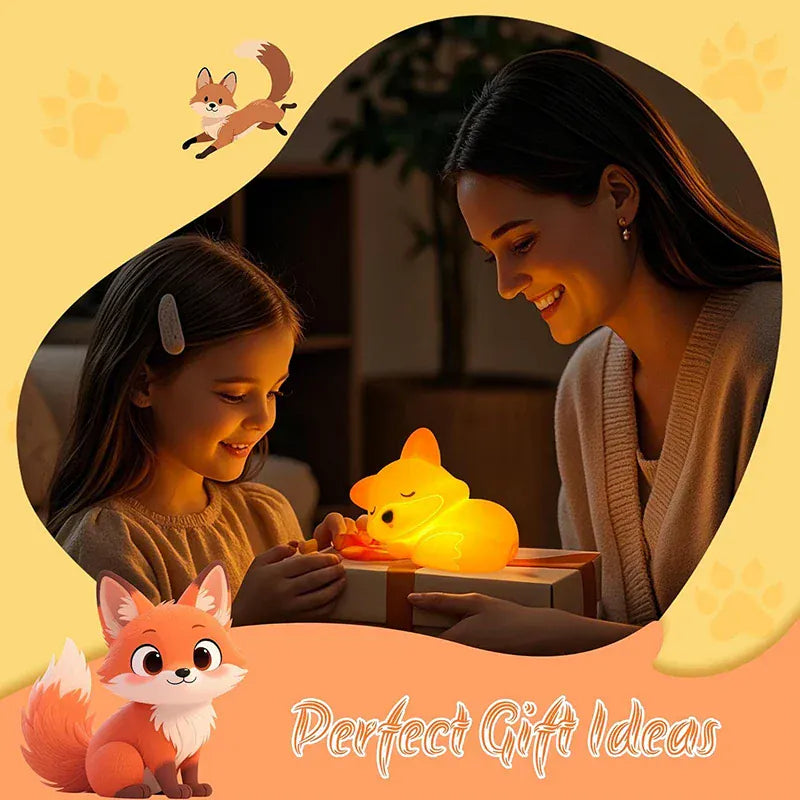GlowFox | Silicone Night Light