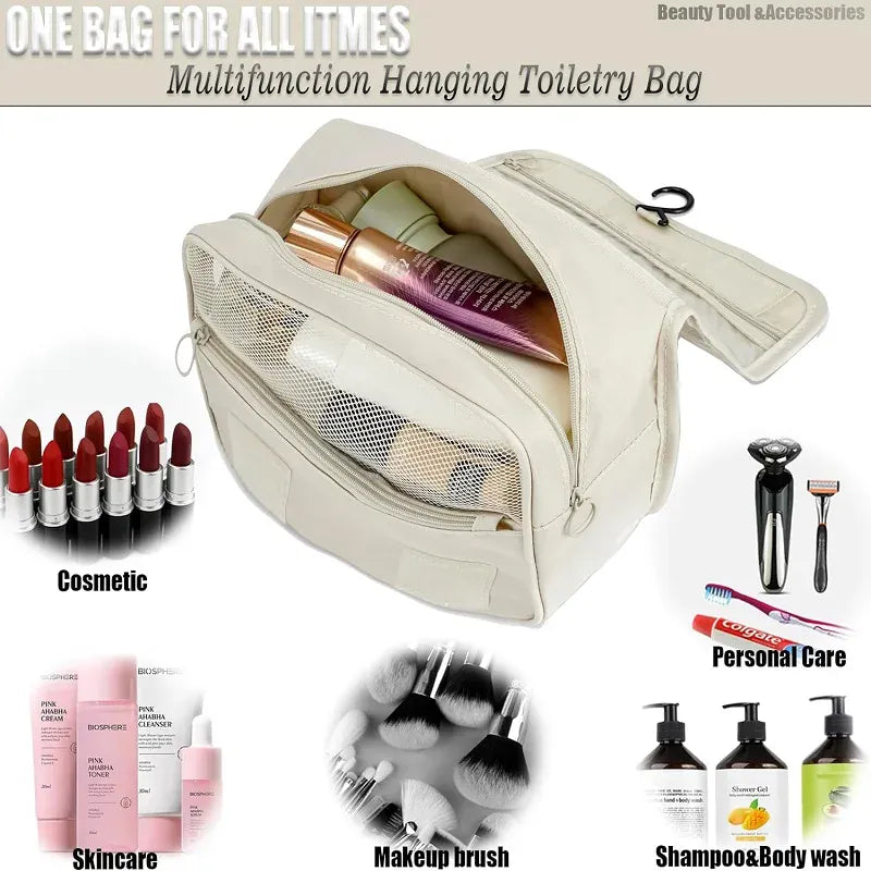 Voyagera | Hanging Travel Toiletry Bag