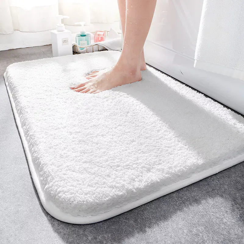 CloudStep Luxe Bathroom Rug – Super Thick Ultra-Plush Microfiber Bath Mat