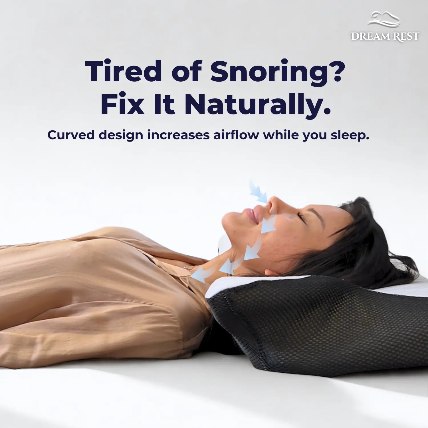 NeckAlign Pro Ergonomic Memory Foam Pillow