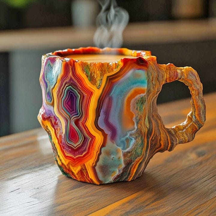 CrystalBrew Mineral Crystal Coffee Cup