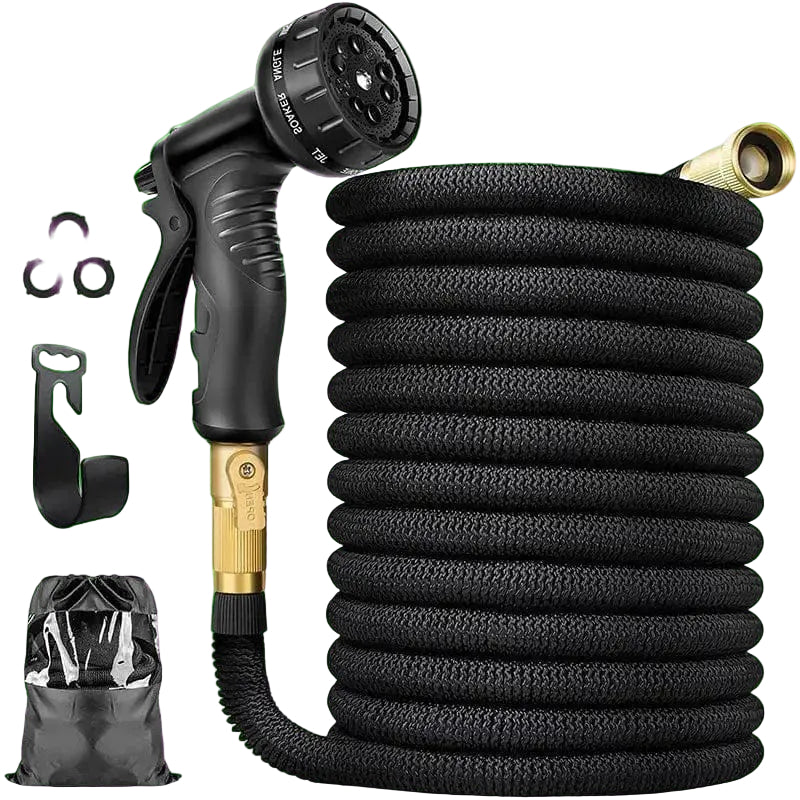 AquaFlex Pro 100FT Expandable Garden Water Hose