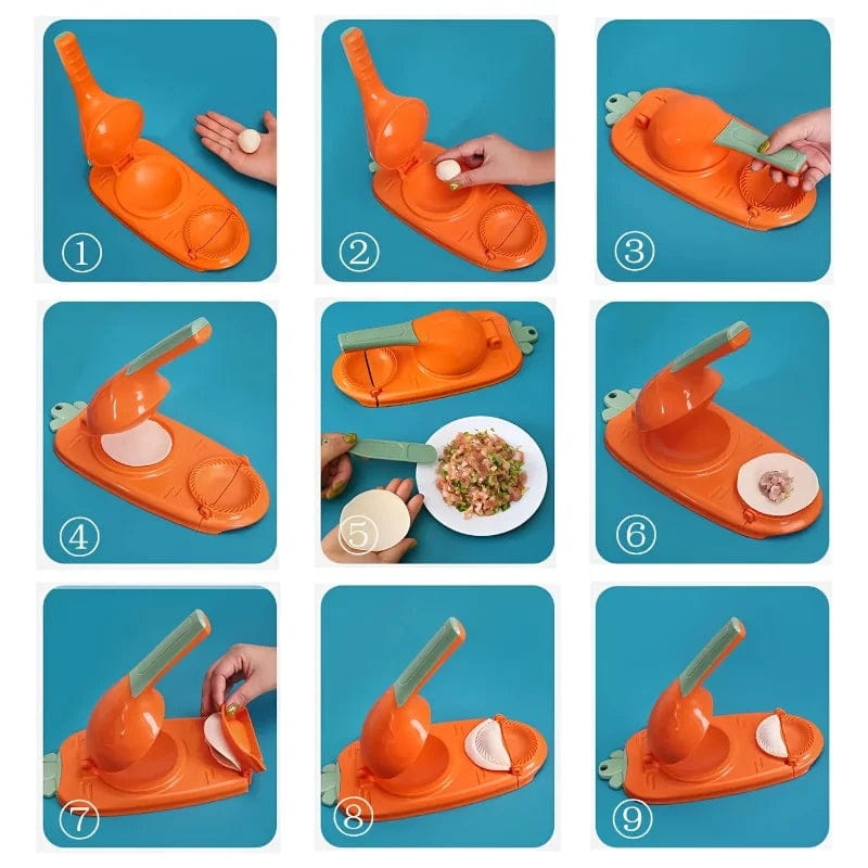 DumpliEase | 2-in-1 Dumpling Maker Machine