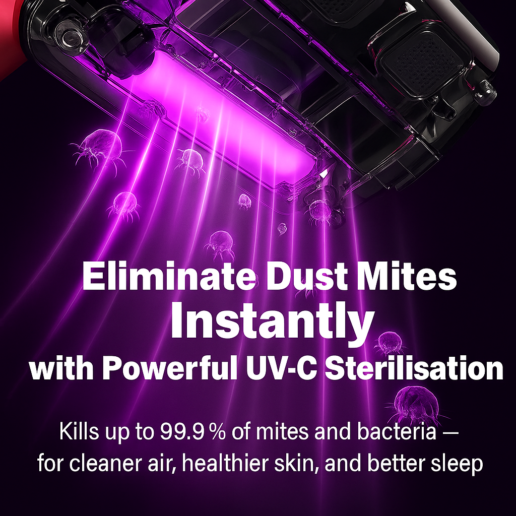 MiteKiller™ Family Anti-Allergy UV Vacuum