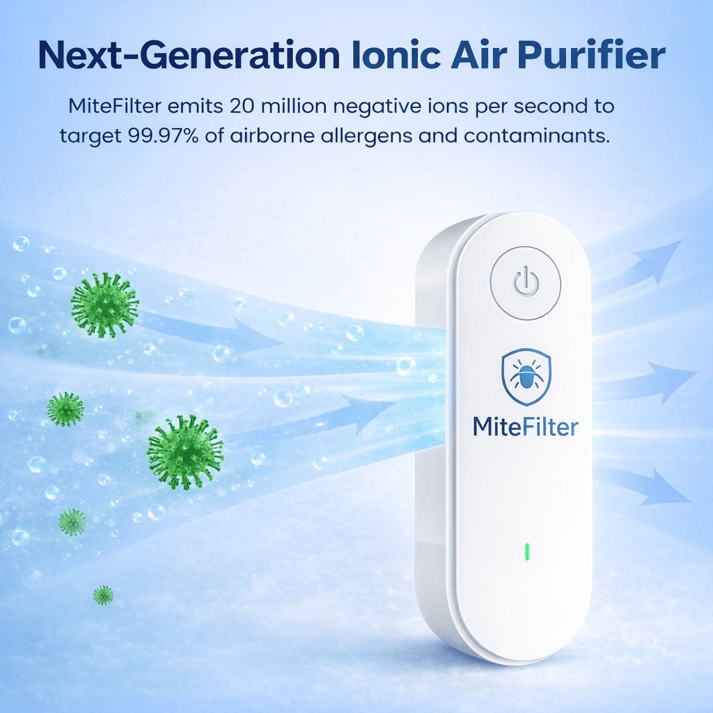 MiteFilter™ Dust Mites Mini Air Purifier