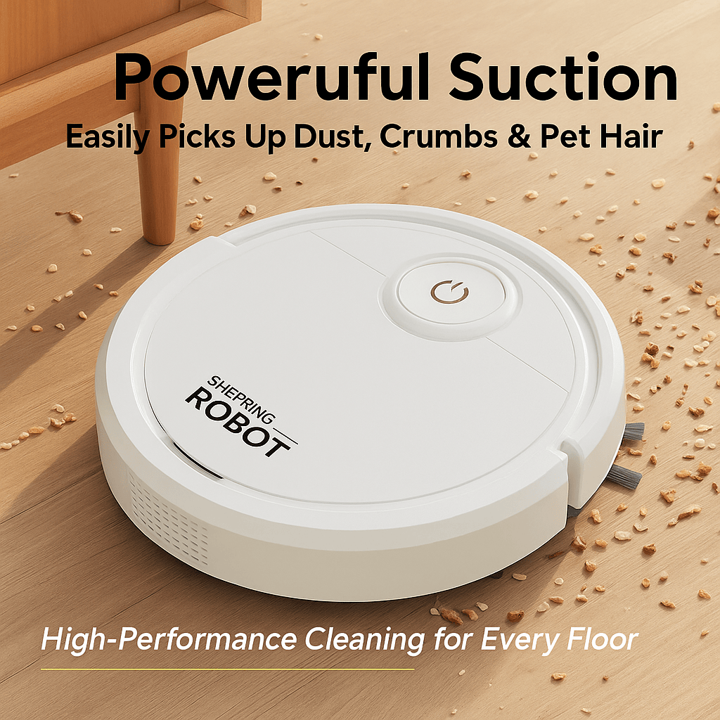 CleanMaster 3-in-1 Robot Vacuum