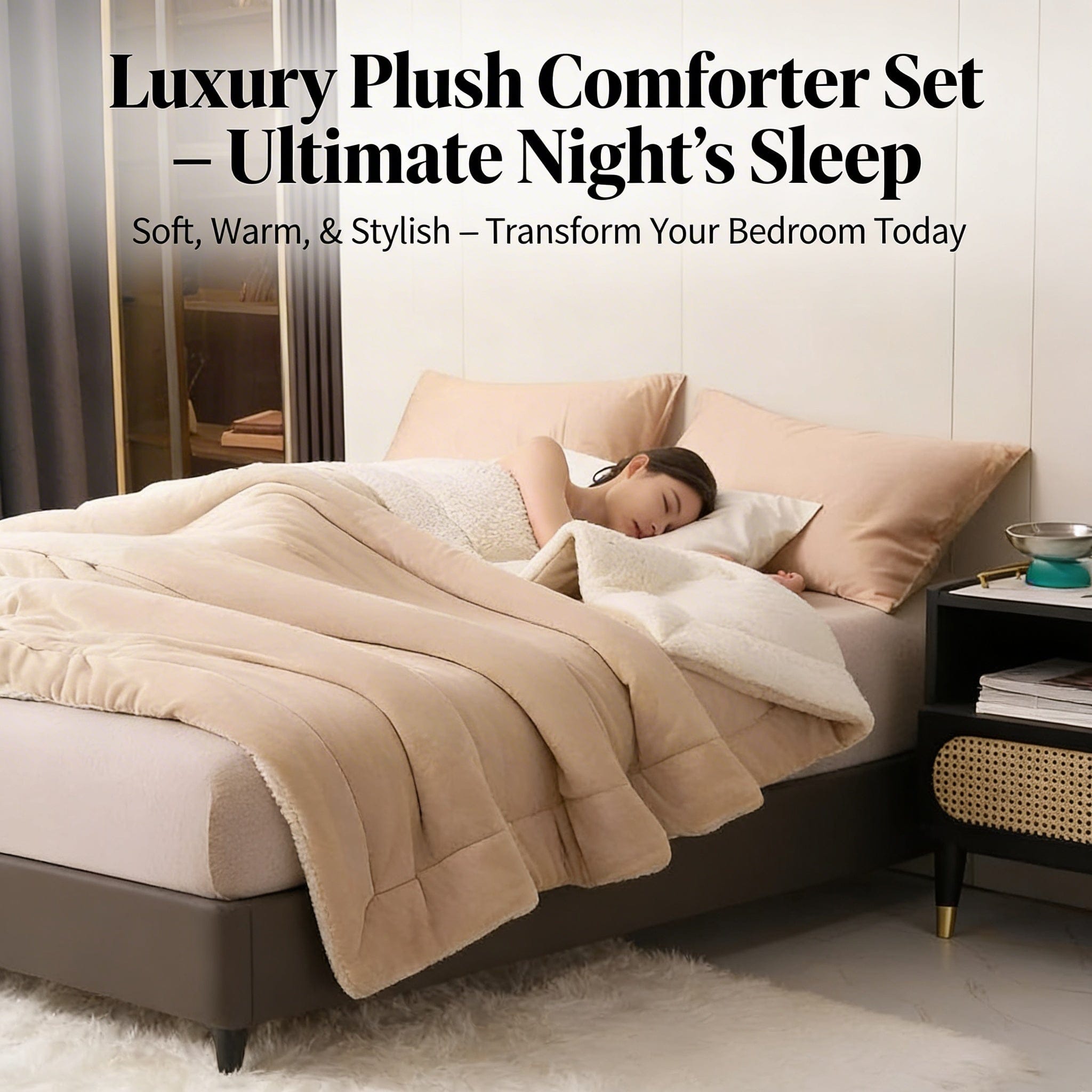 CozyNest Luxury Fleece Blanket – Ultra Warm Flannel Throw for Ultimate Comfort