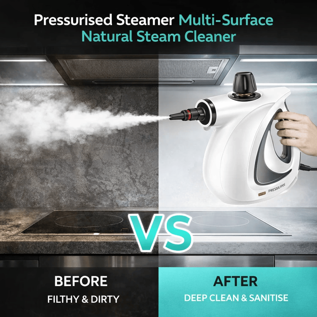 SteamPro - Handheld Multi-Surface Steam Cleaner for Deep Cleaning