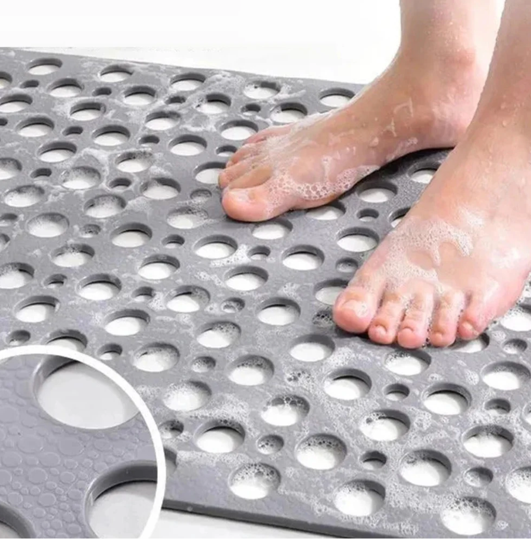 AquaGuard™ Secure Shower Mat – Non-Slip & Antibacterial