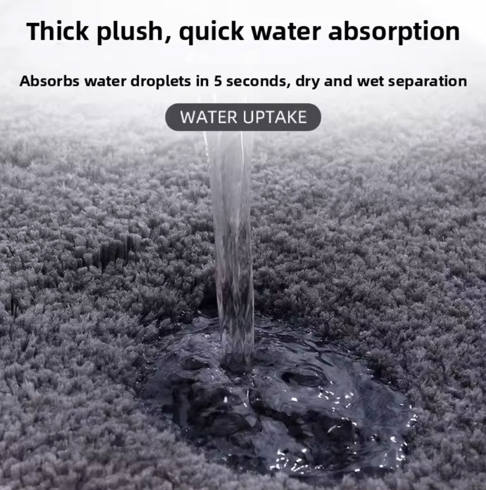 AquaPlush Luxe Bath Mat – Soft, Absorbent, Non-Slip