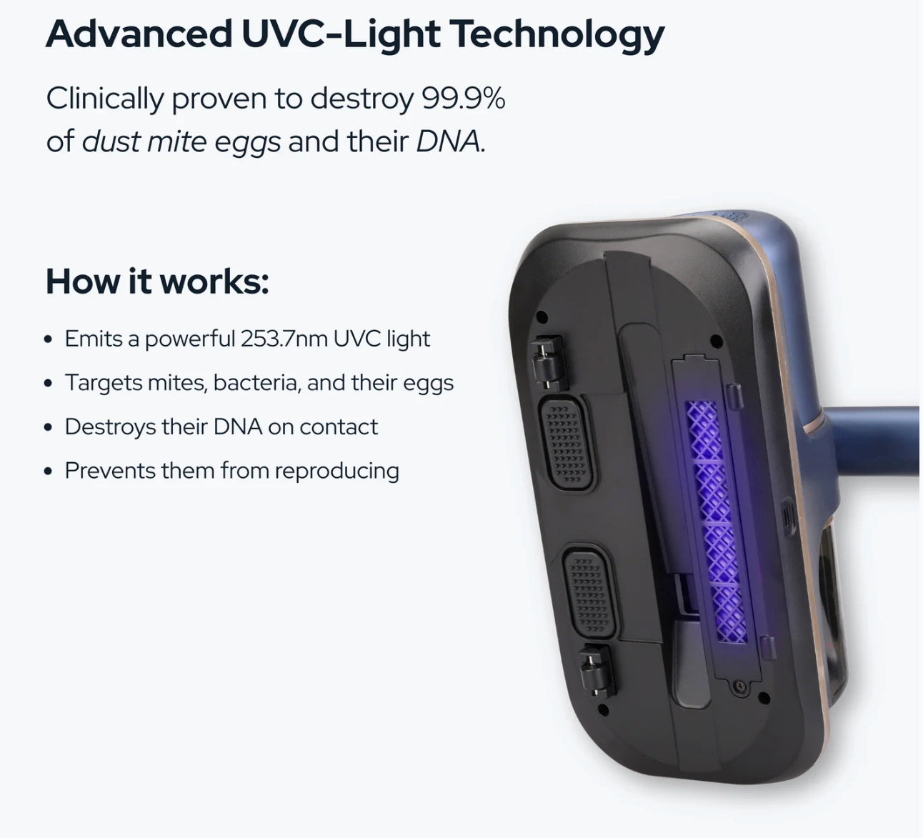 MiteKiller™ Family Anti-Allergy UV Vacuum