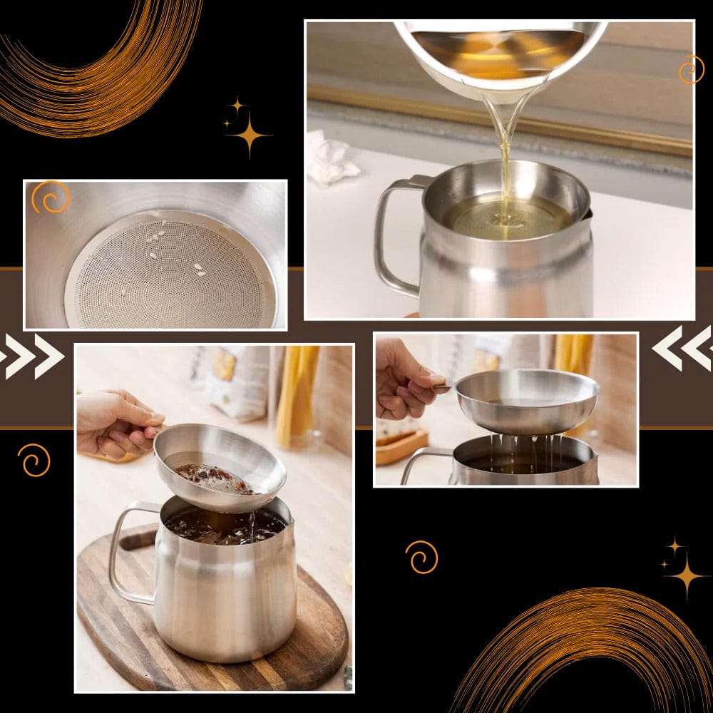 FryZen | 2-in-1 Deep Frying Pot with Built-In Oil Strainer