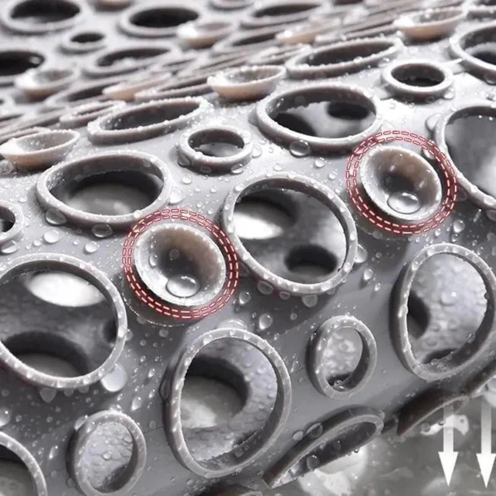 AquaGuard™ Secure Shower Mat – Non-Slip & Antibacterial