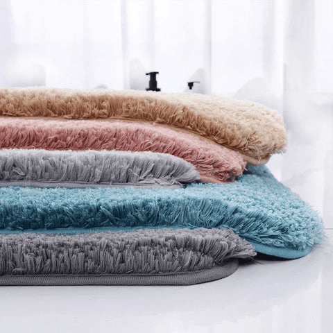 AquaLuxe™ Plush Bath Rug – Quick Dry