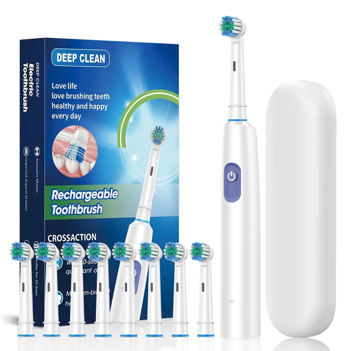 Rechargeable Rotary Electric Toothbrush