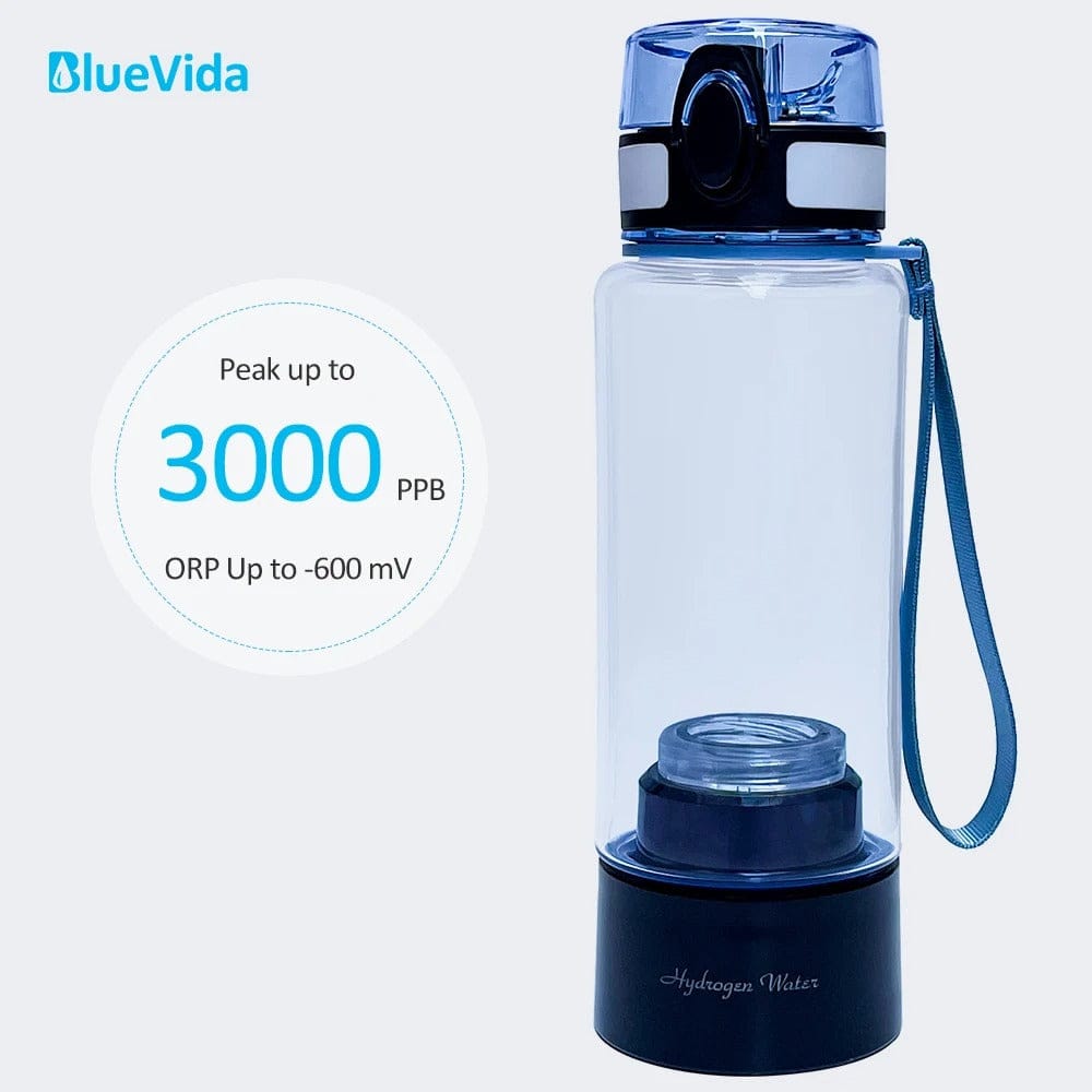 Portable Hydrogen Water Generator Bottle with 3000mAh Battery