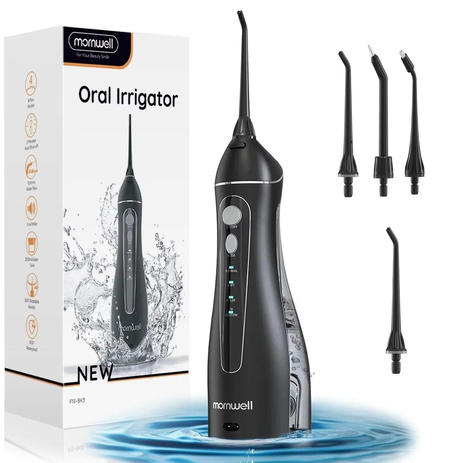 Portable Water Flosser F18 Oral Irrigator 200ml