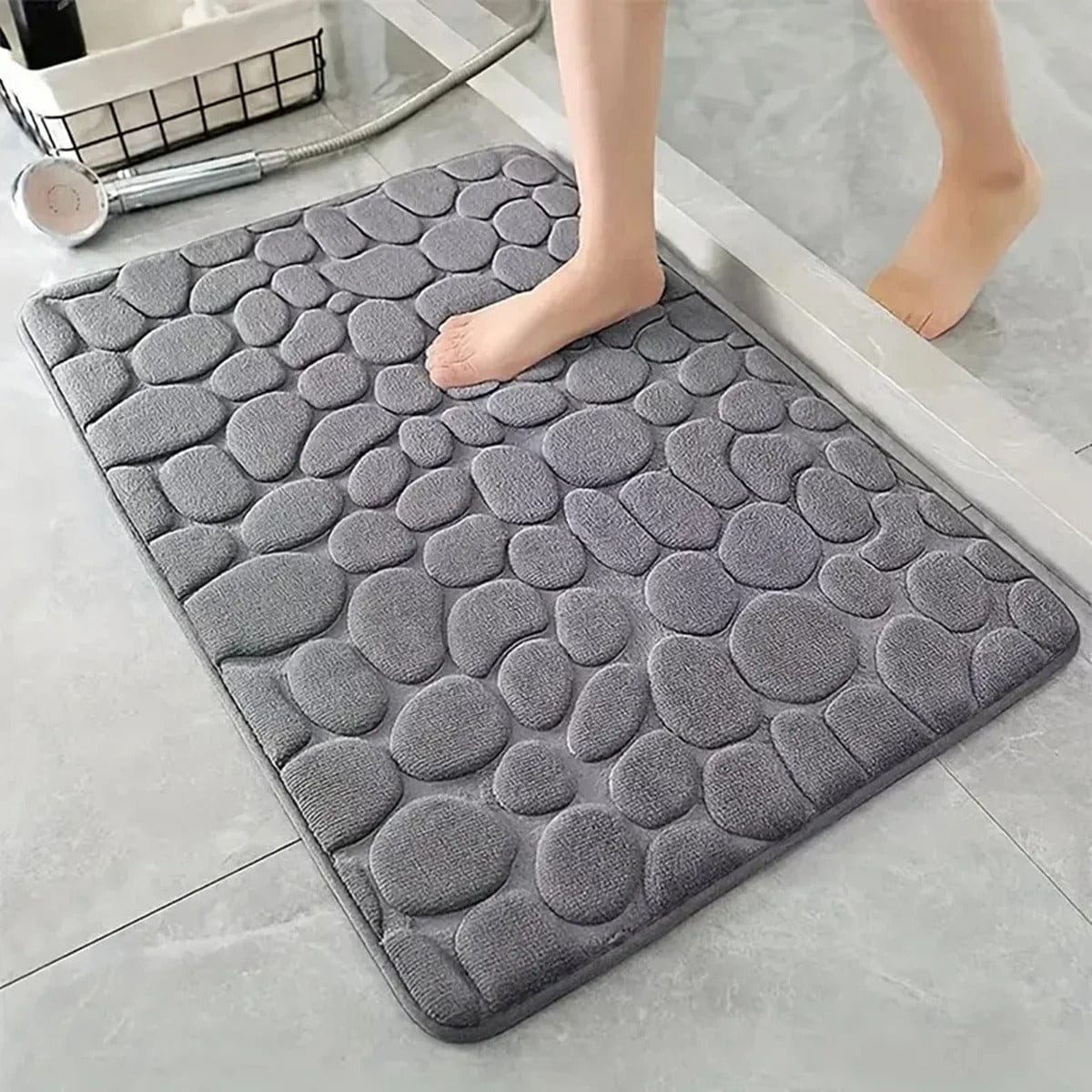 CobbleSoft 3D Bathroom Mat 40x60cm