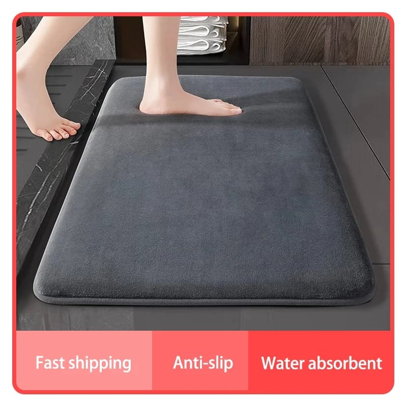 Super Absorbent Anti Slip Bathroom Mat