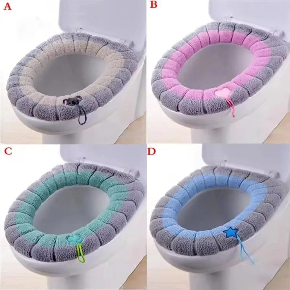 CozySeat Winter Plush Toilet Seat Cover Mat