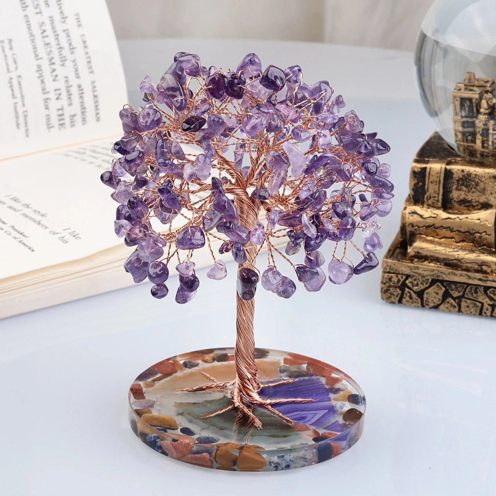 Miniature Crystal Money Tree