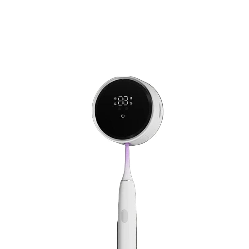 Toothbrush Sanitizer and Holder – Wall Mounted Rechargeable Portable