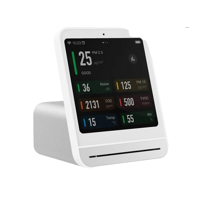 Smart Air Quality Monitor with CO₂ and PM2.5 Sensor