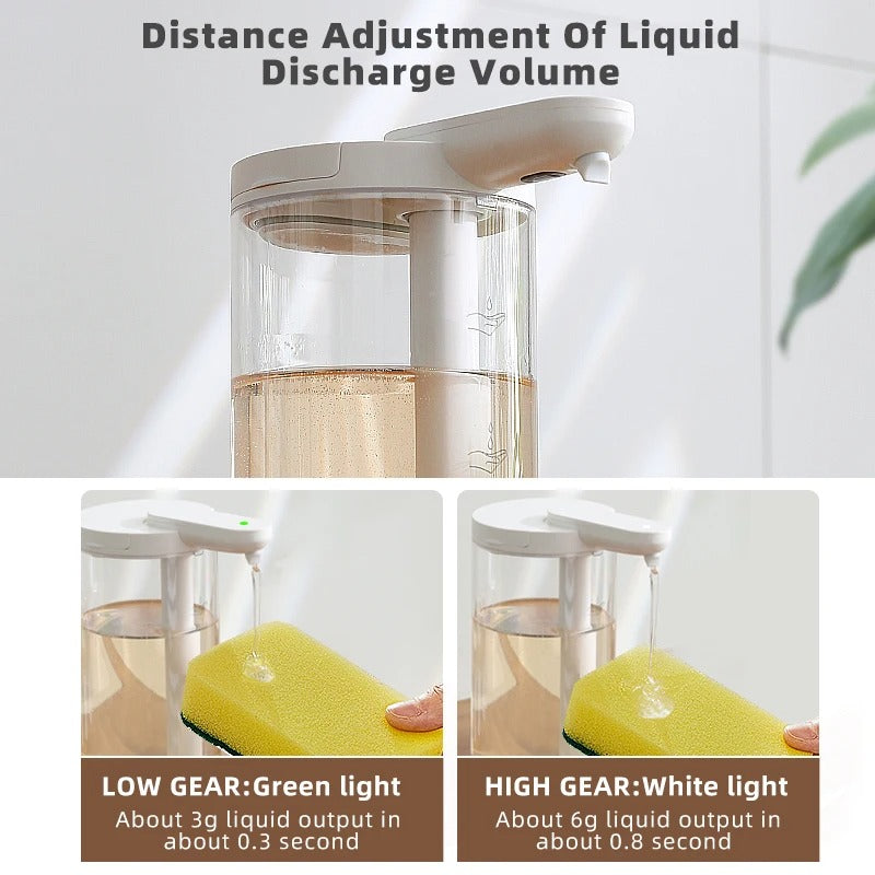 500ml Automatic Touchless Soap Dispenser for Kitchen and Bathroom