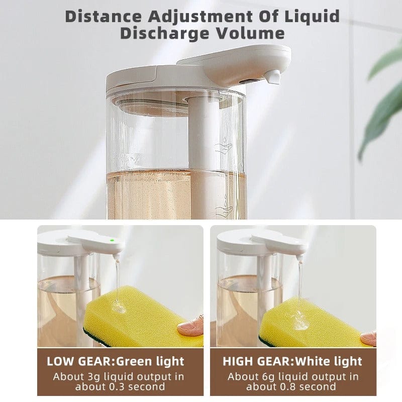 500ml Automatic Touchless Soap Dispenser for Kitchen and Bathroom
