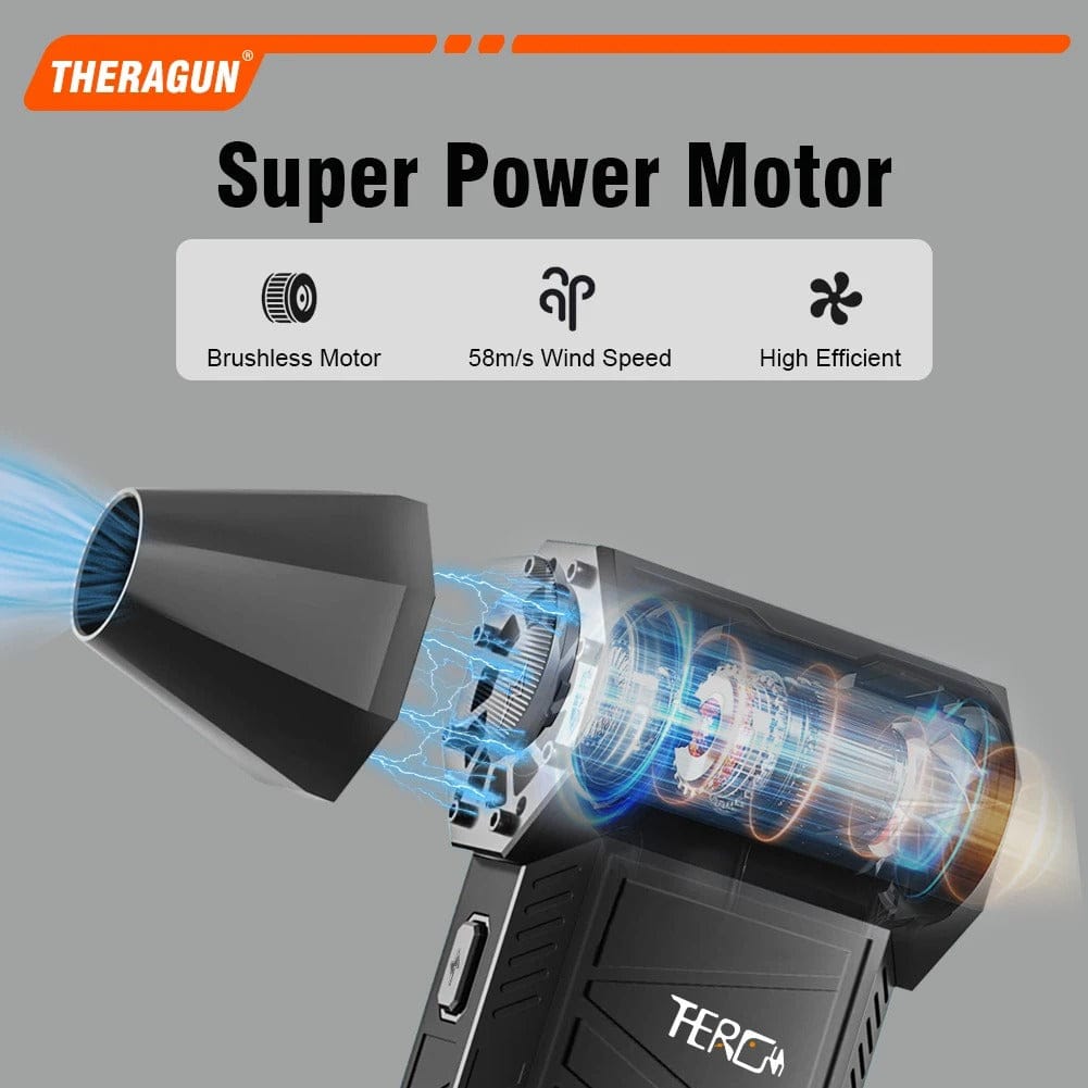Mini 180000RPM Turbo Jet Fan Powerful Compressed Air Duster