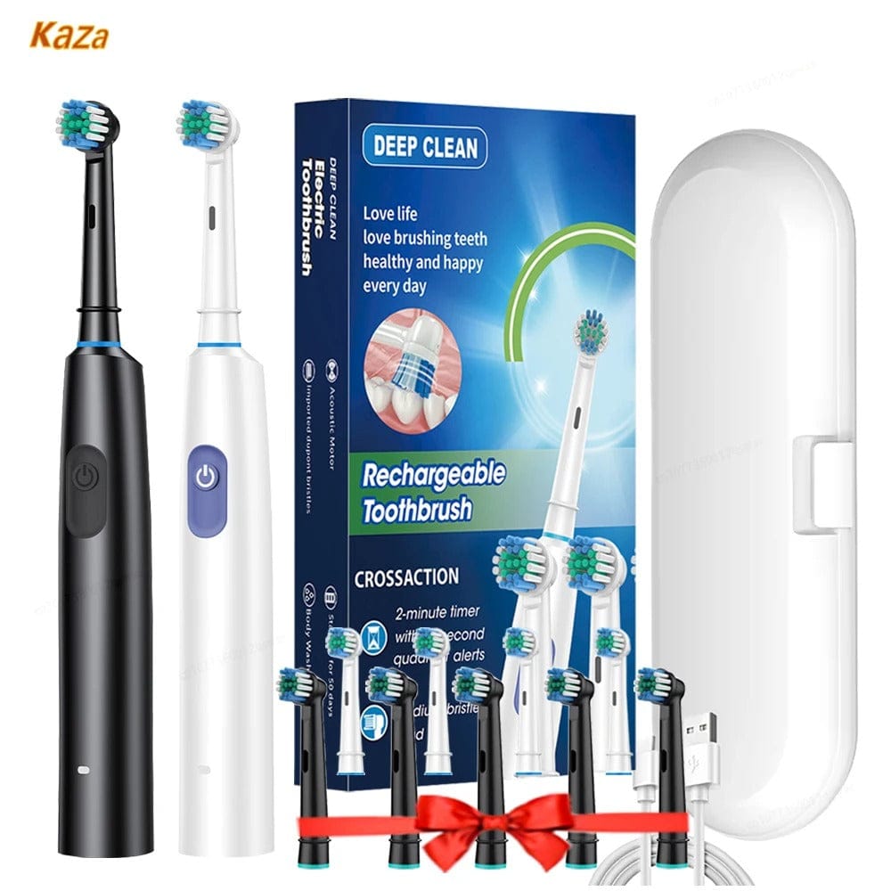 Rotary Electric Toothbrush with Timer