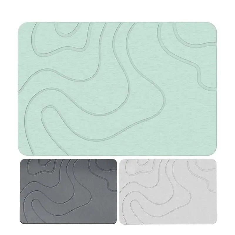 Indoor Diatomite Stone Bath Mat – Soft, Quick Dry & Absorbent