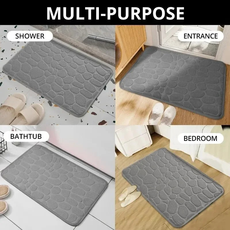 CozyStone Memory Foam Non-Slip Carpet Mat