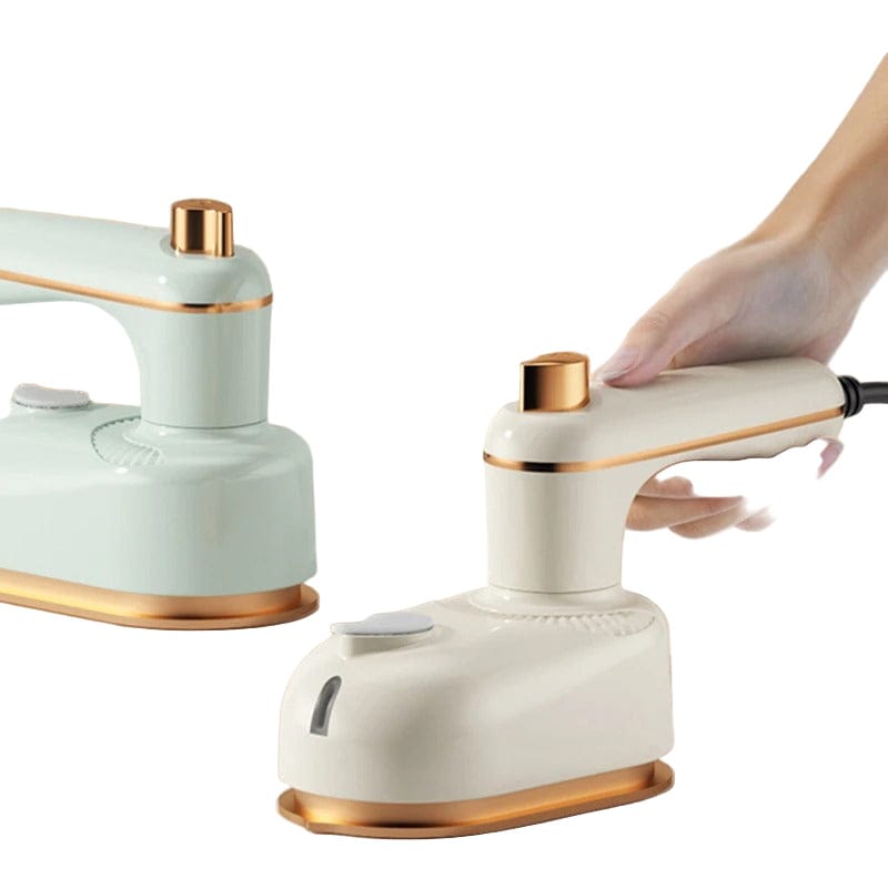 Foldable Handheld Garment Steamer Dual Wet Dry Clothes Iron