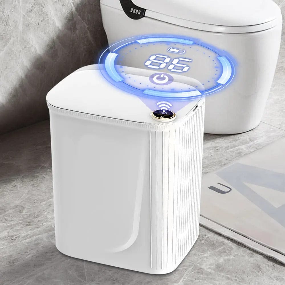 20L Smart Sensor Trash Can with Type-C Recharge & Display