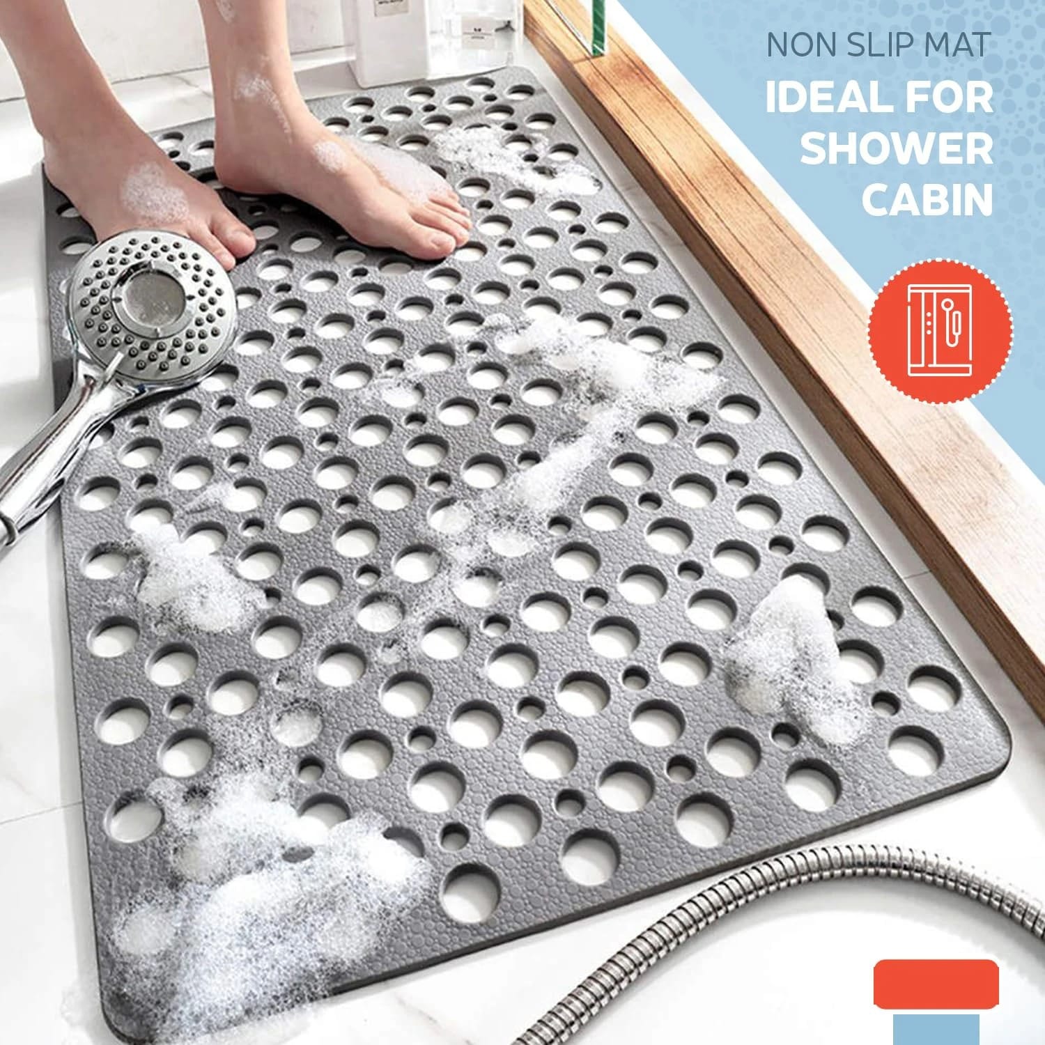 Non-Slip Bath & Shower Mat