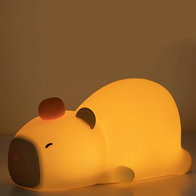 Capybara Glow Silicone Night Light