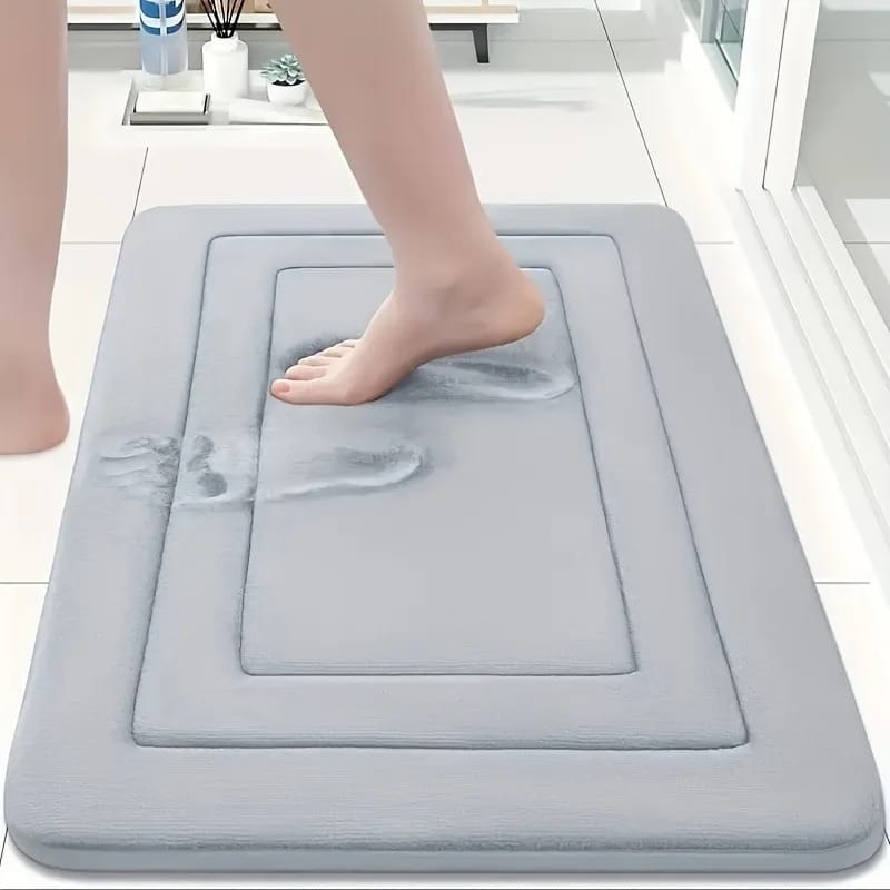 Absorbent Non-Slip Bath Mat