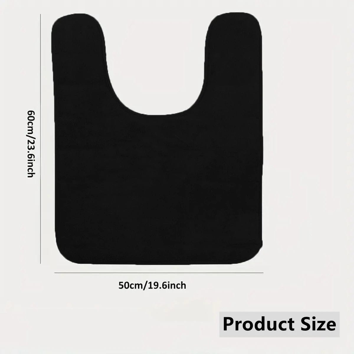ComfyStep U-Shaped Absorbent Bathroom Mat