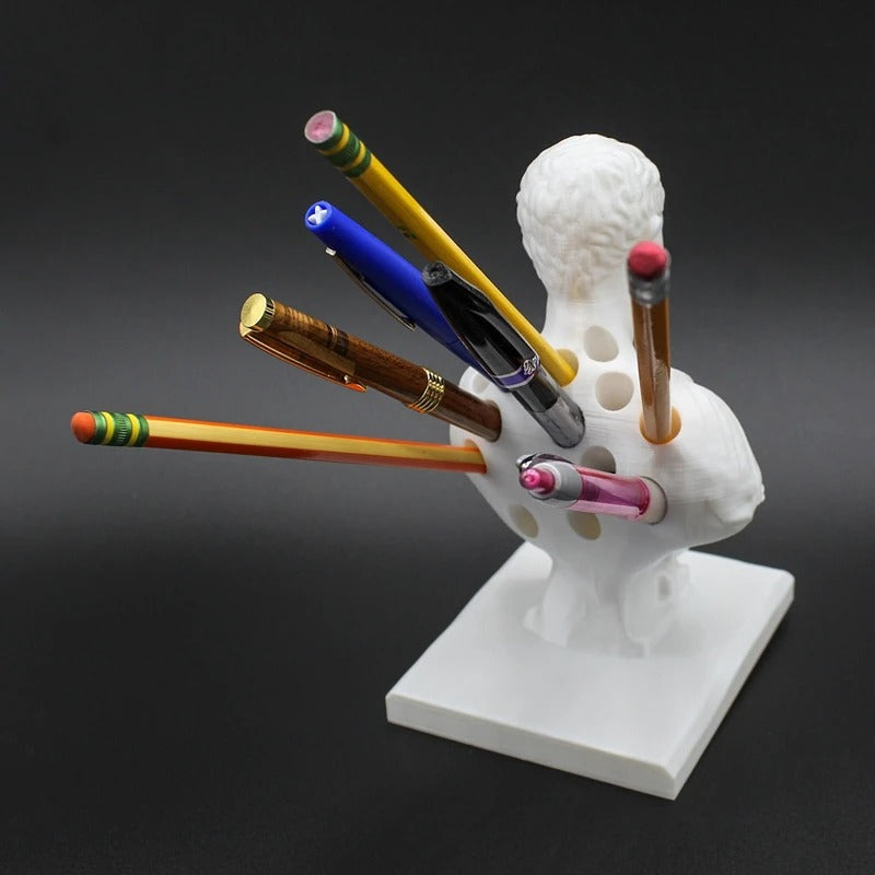 Julius Caesar Statue Pen Holder