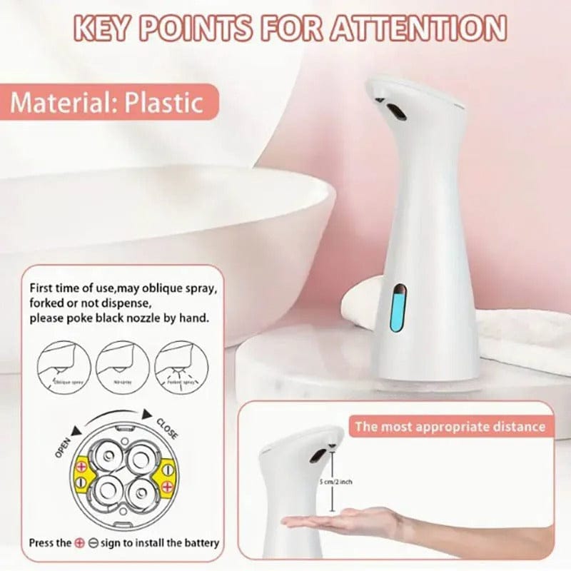 Automatic Sensor Soap Dispenser for Kitchen and Bathroom Use