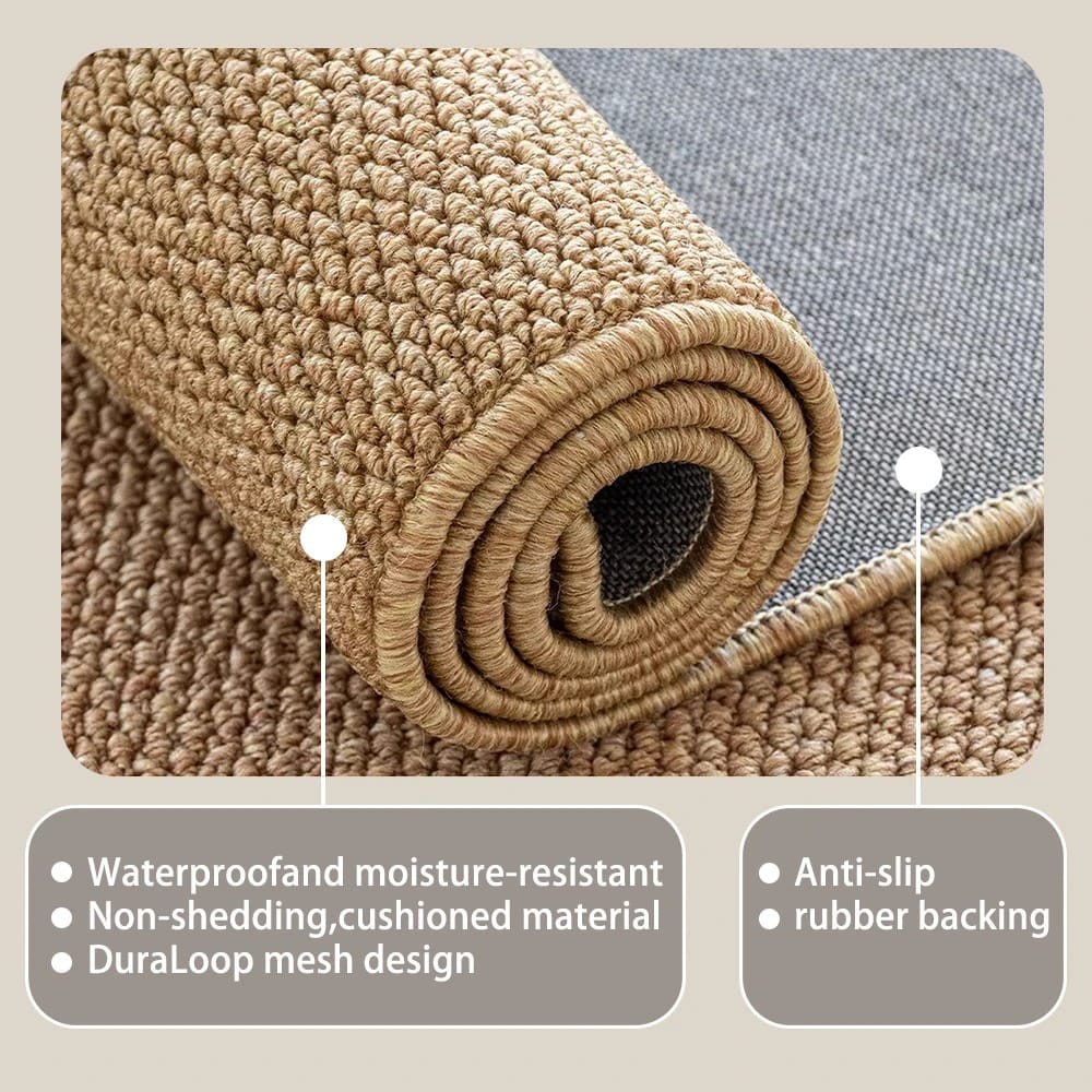 HavenStep Non-Slip Welcome Door Mat – Washable Indoor & Outdoor Entrance Rug