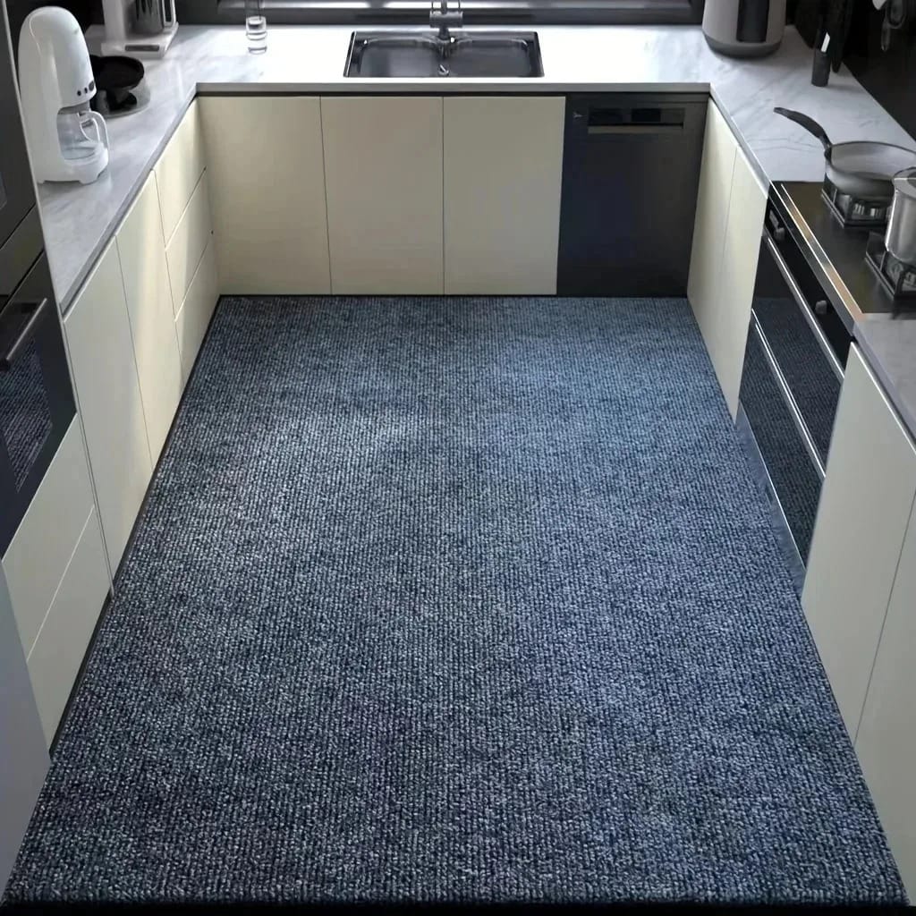 GripLine Pro Non-Slip Floor Mat Roll 40cm x 3m – Self-Adhesive Waterproof & Oil-Resistant Kitchen & Bathroom Runner